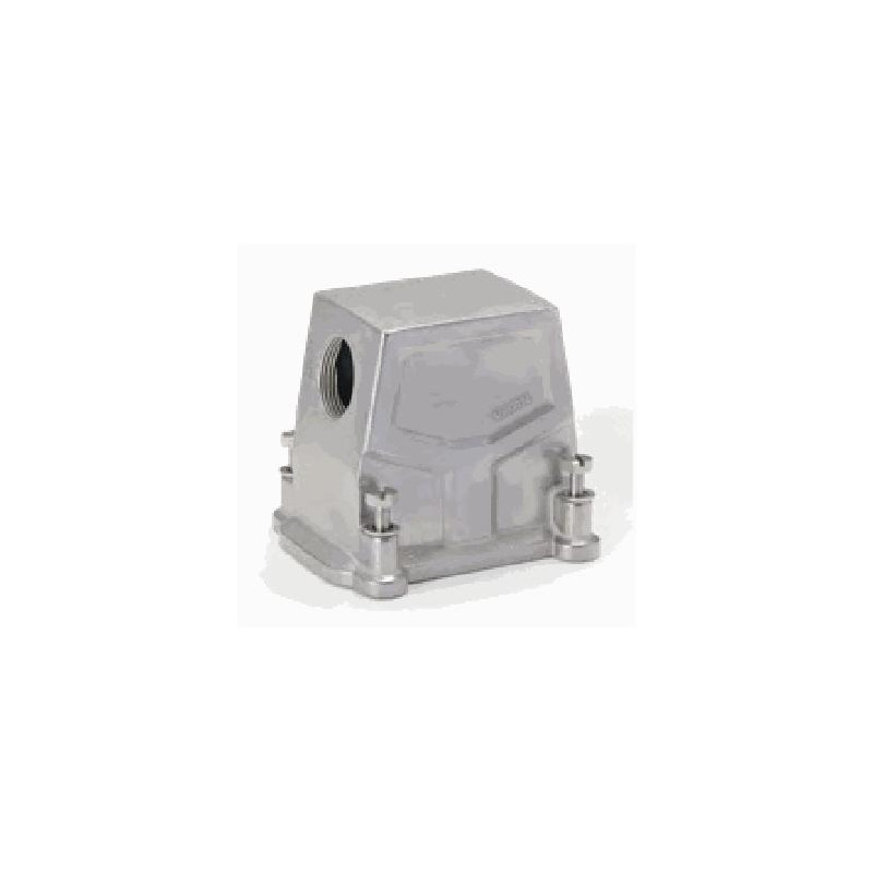 Embase encastrée 10B, Aluminium moulé sous pression, IP68/IP69K, Sortie basse